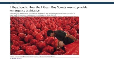 How the Libyan Boy Scouts rose to provide emergency assistance